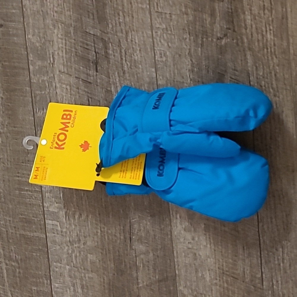 Kombi Neon Sky Winter Gloves M 4-5yrs